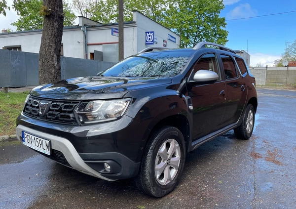 Dacia Duster cena 53900 przebieg: 108609, rok produkcji 2019 z Bardo małe 466